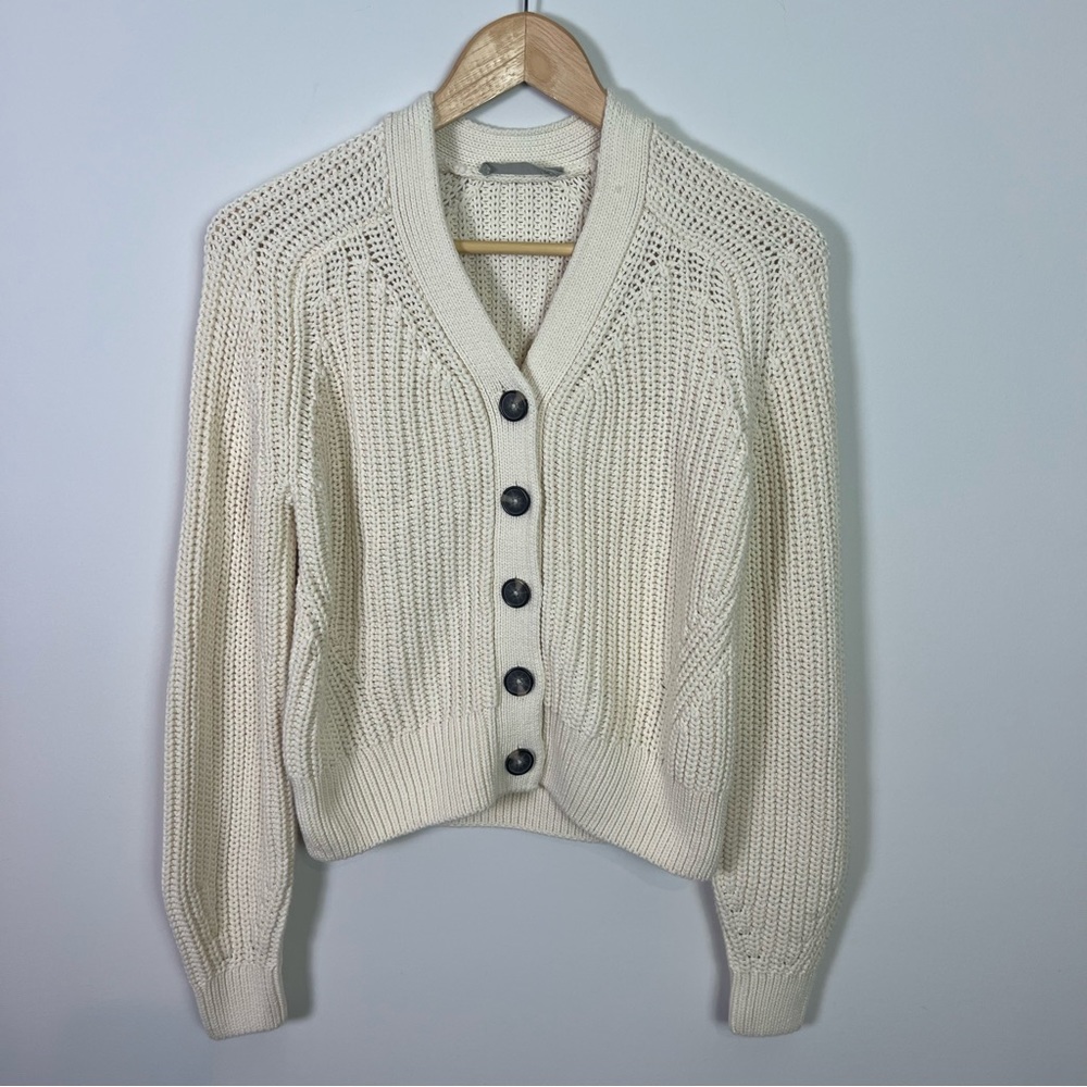 Everlane The Texture Cotton Cardigan Women X Small New